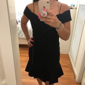 Alice and Olivia Black Dress